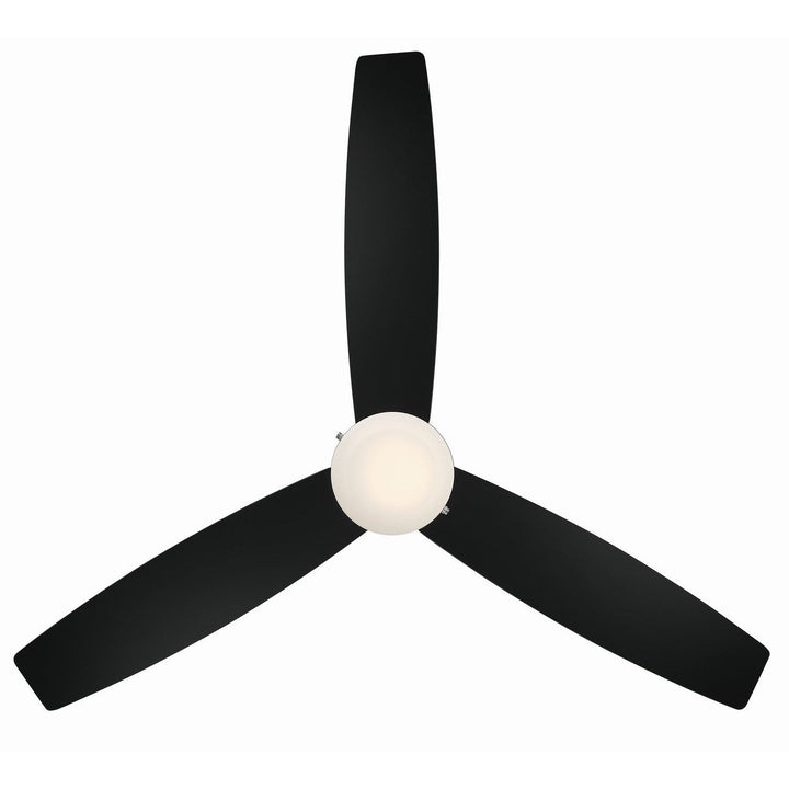 WAC Atlantis F-072L-MB Ceiling Fan - Matte Black