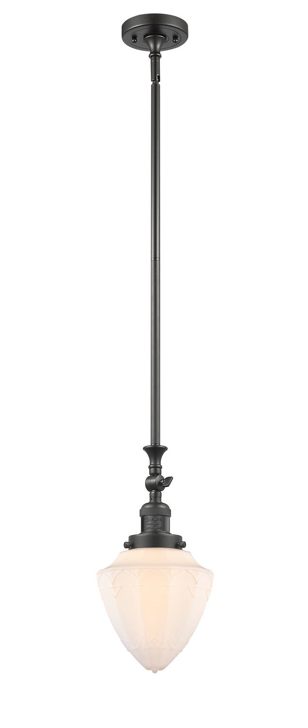Innovations Franklin Restoration 206-OB-G661-7 Pendant Light - Oil Rubbed Bronze