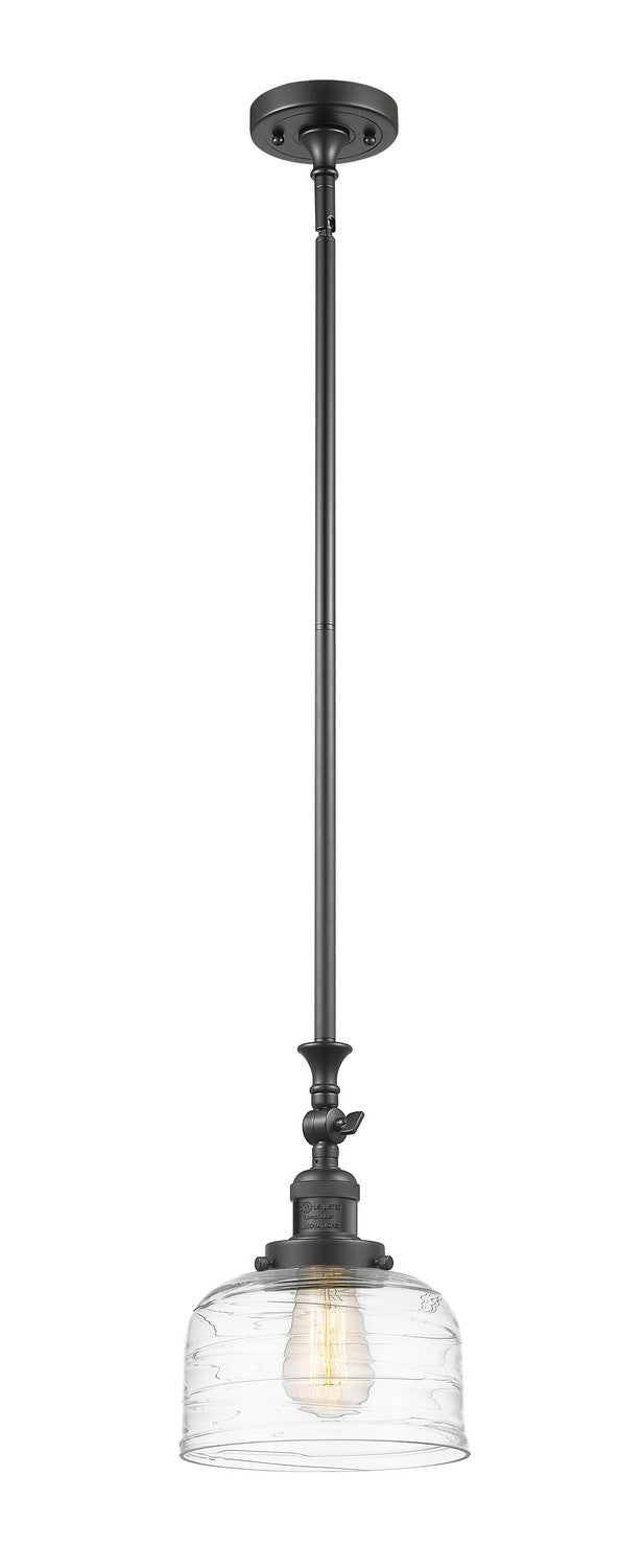 Innovations Franklin Restoration 206-OB-G713-LED Pendant Light - Oil Rubbed Bronze