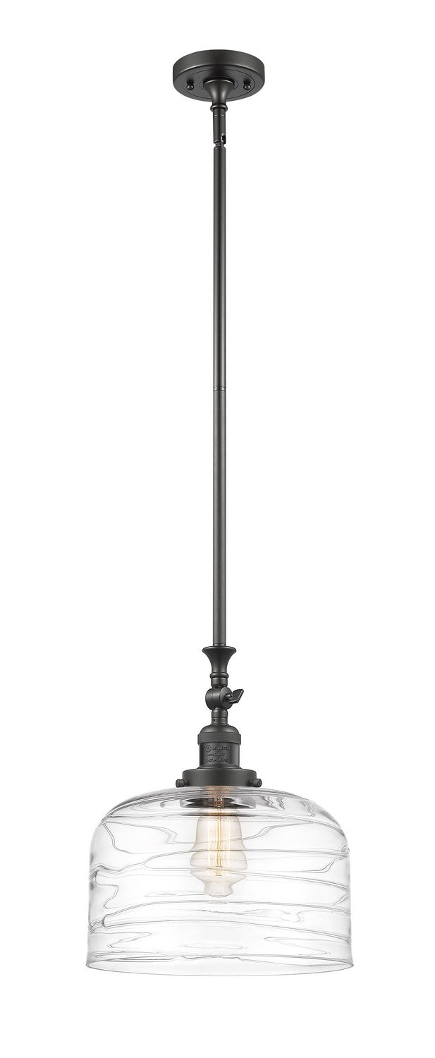 Innovations Franklin Restoration 206-OB-G713-L-LED Pendant Light - Oil Rubbed Bronze