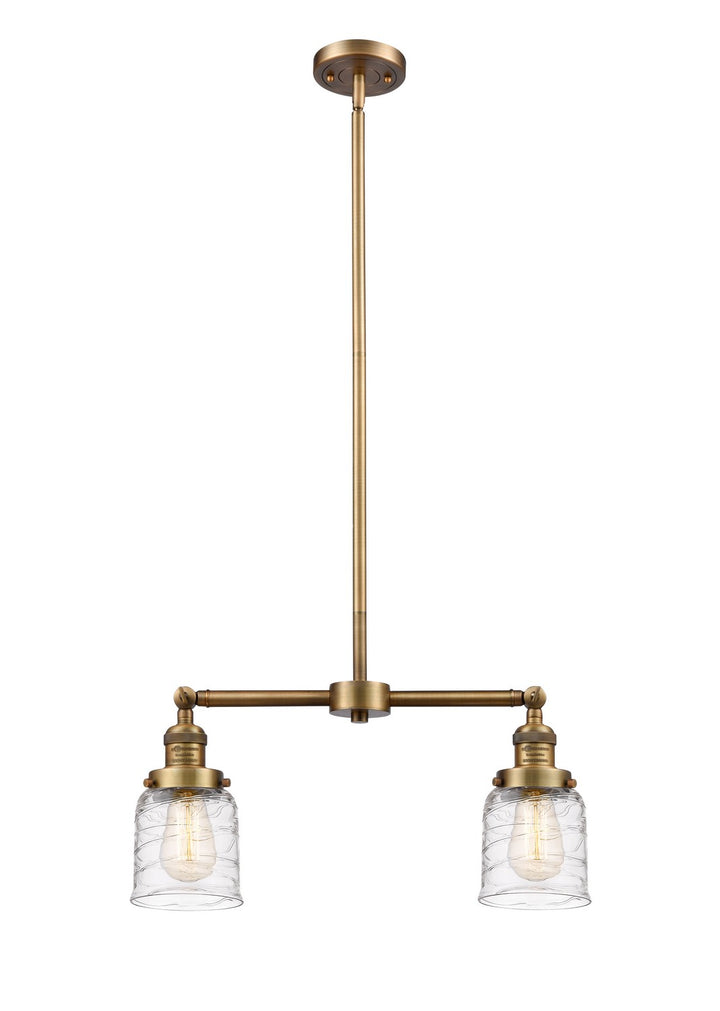 Innovations Franklin Restoration 209-BB-G513 Chandelier Light - Brushed Brass