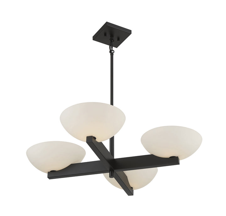 Savoy House Fallon 1-1613-4-89 Chandelier Light - Matte Black