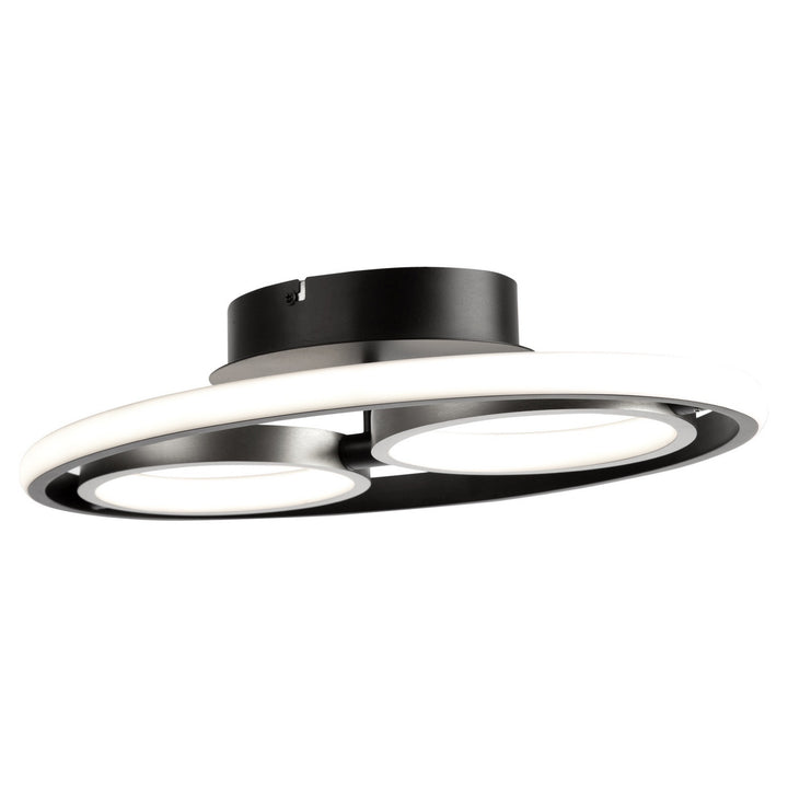Artcraft Gemini AC6672NB Ceiling Light - Black, Nickel