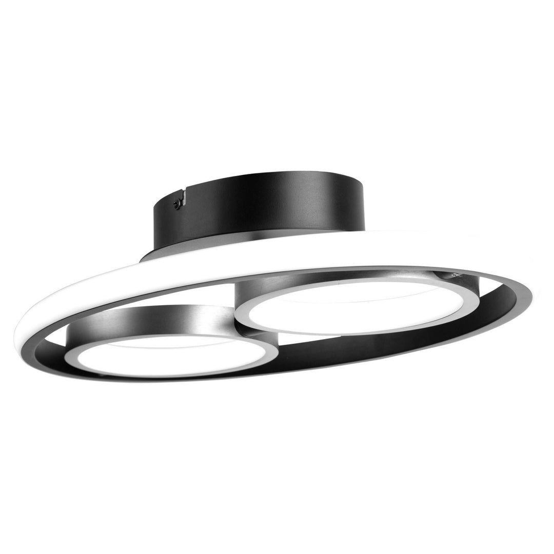 Artcraft Gemini AC6672NB Ceiling Light - Black, Nickel