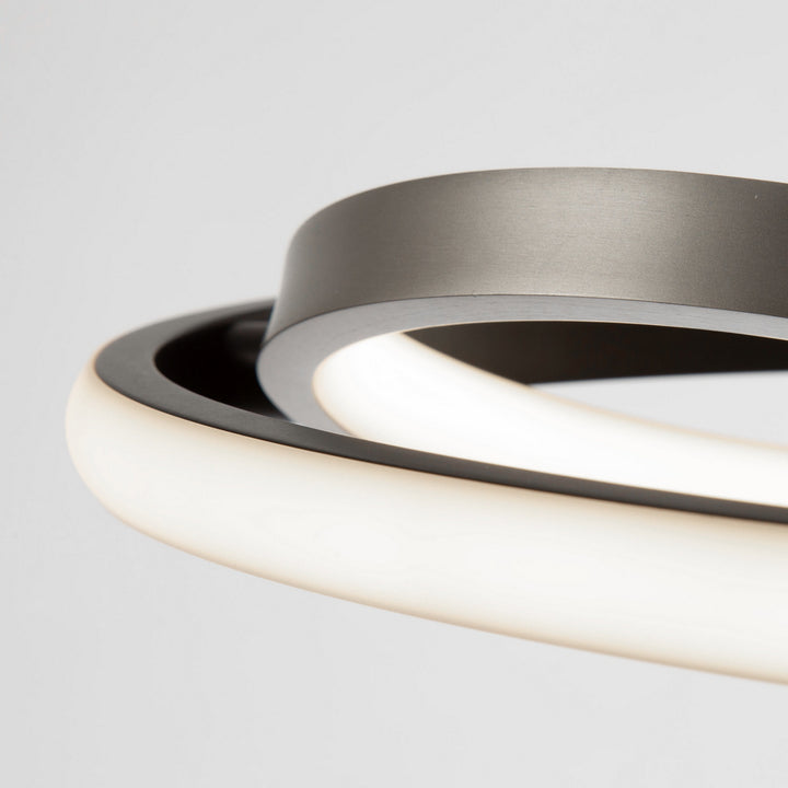 Artcraft Gemini AC6672NB Ceiling Light - Black, Nickel