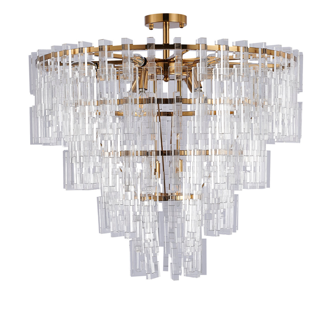 Bethel International LX54L Chandelier Light - Antique Bronze