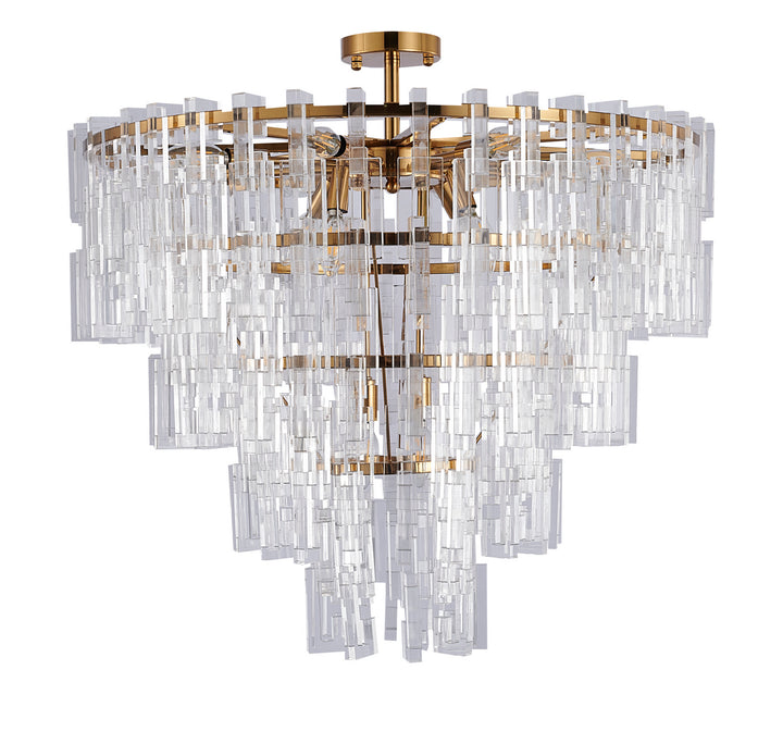 Bethel International LX54L Chandelier Light - Antique Bronze