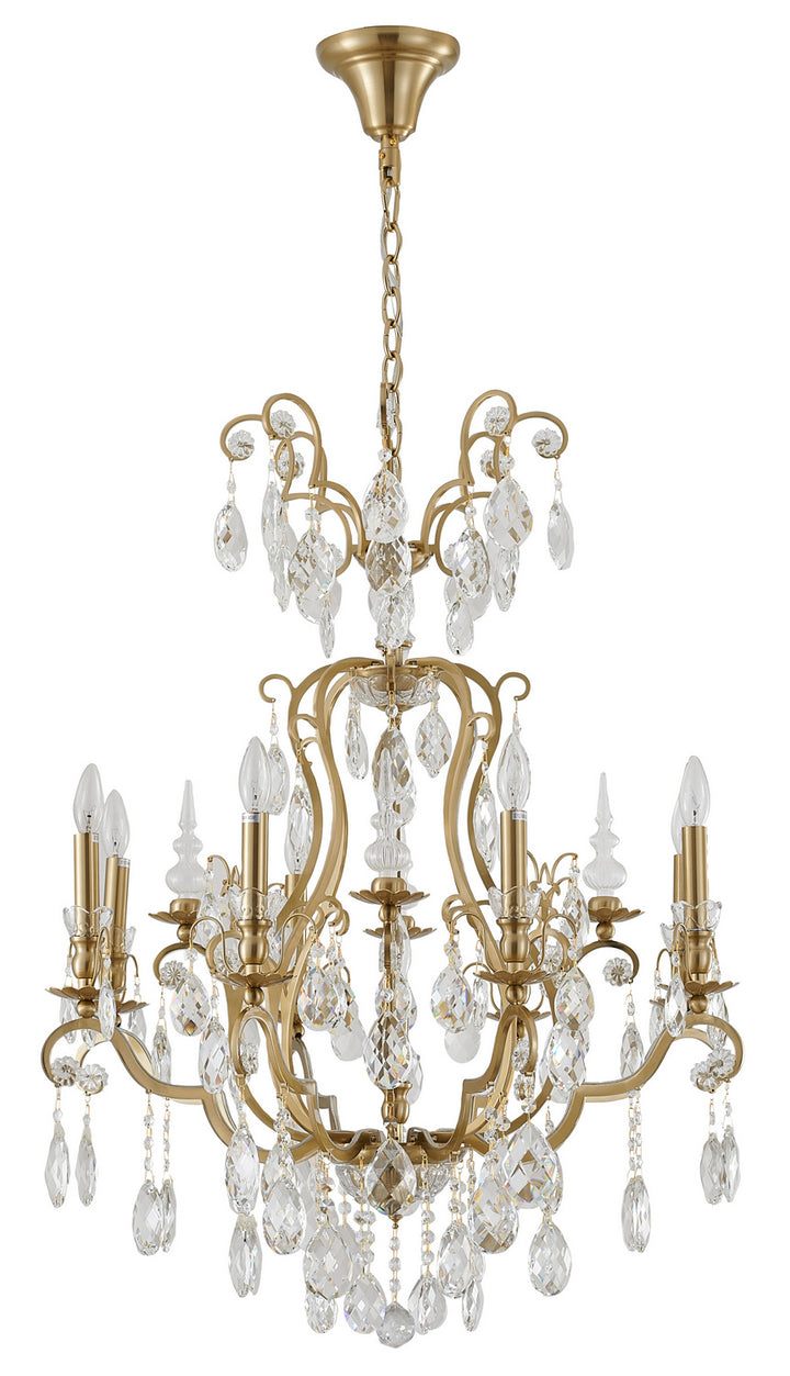 Bethel International BET65XL-AB Chandelier Light - Antique Brass
