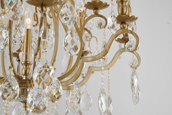 Bethel International BET65XL-AB Chandelier Light - Antique Brass