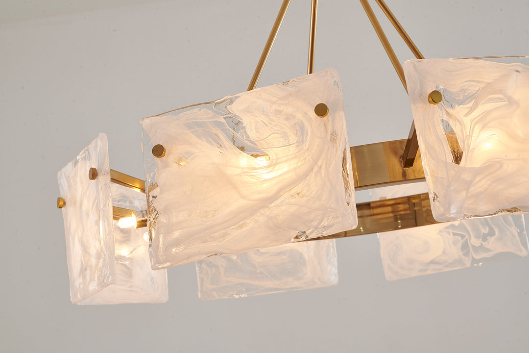 Bethel International LA33C32CO Chandelier Light - Gold