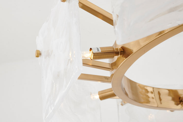 Bethel International LA33C32CO Chandelier Light - Gold