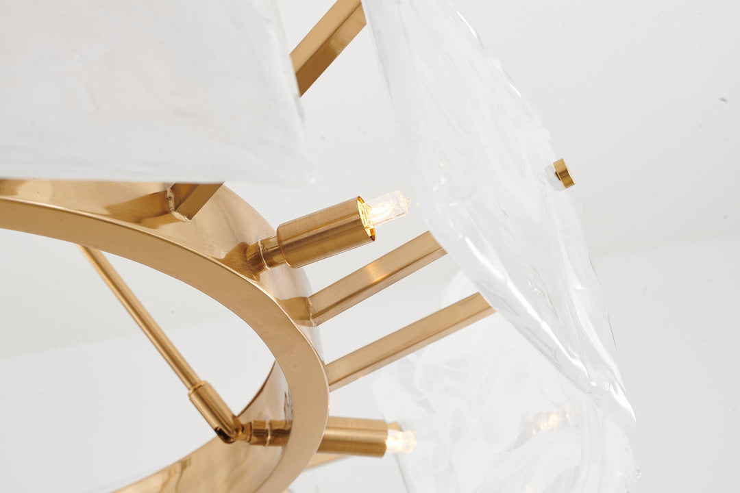 Bethel International LA33C32CO Chandelier Light - Gold