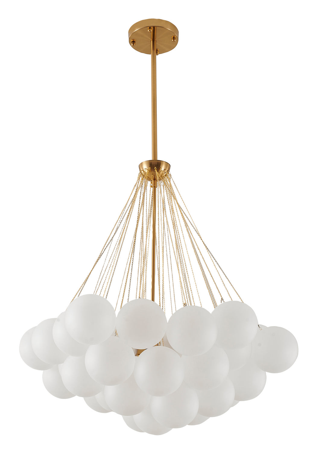 Bethel International LA34C31CO Chandelier Light - Gold