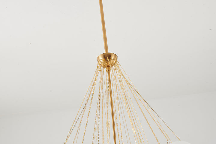 Bethel International LA34C31CO Chandelier Light - Gold