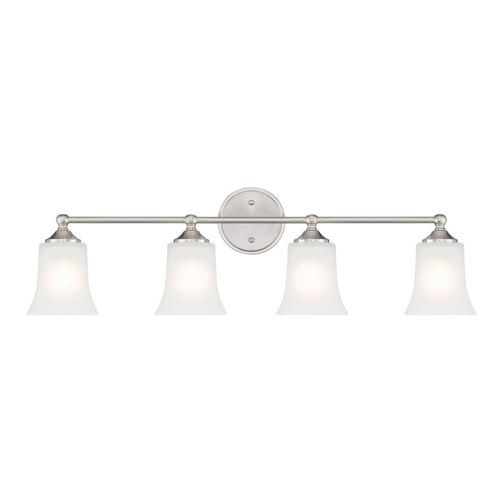 Designers Fountain Bronson D278M-4B-BN Bath Vanity Light 32 in. wide - Brushed Nickel