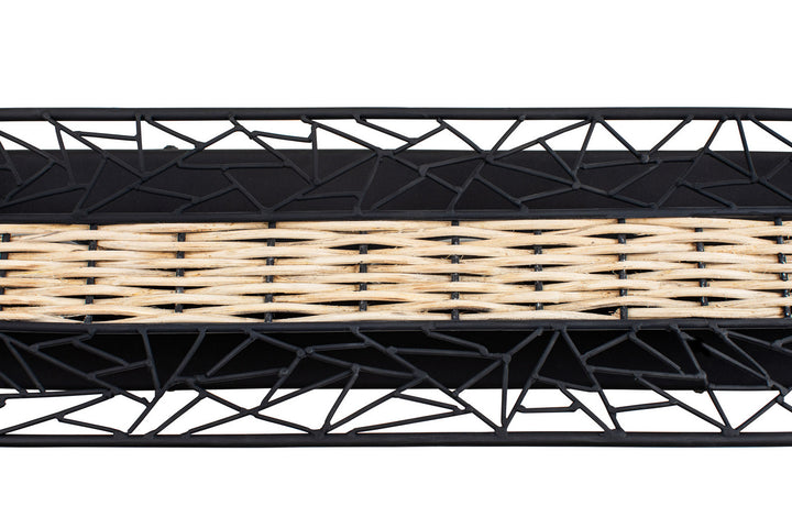 Varaluz Cayman 362B04BL Bath Vanity Light 32 in. wide - Black