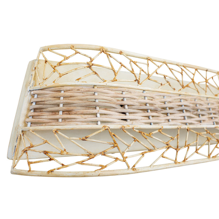 Varaluz Cayman 362B04CW Bath Vanity Light 32 in. wide - Country White