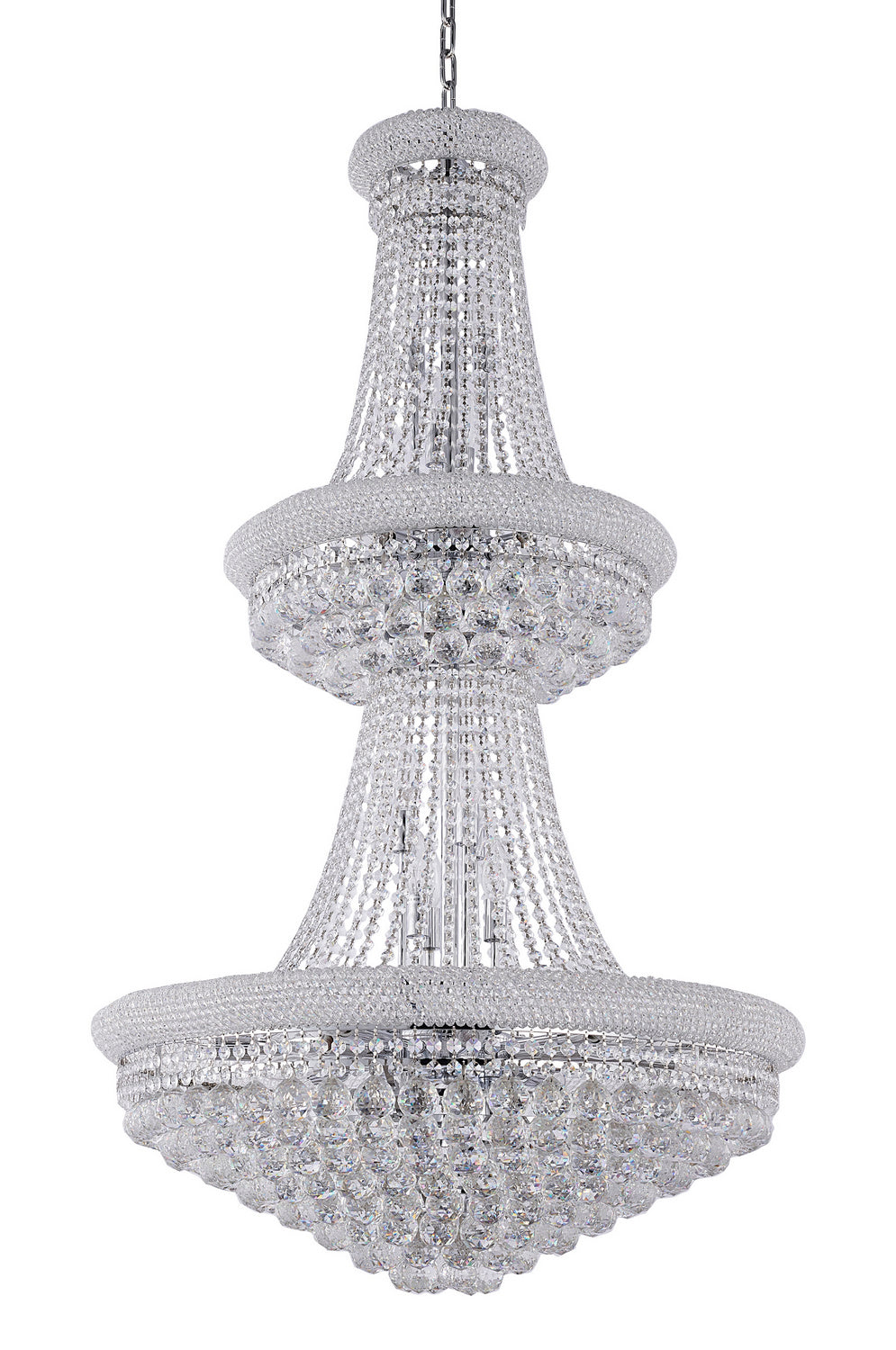 Bethel International BET13L-CH Chandelier Light - Chrome
