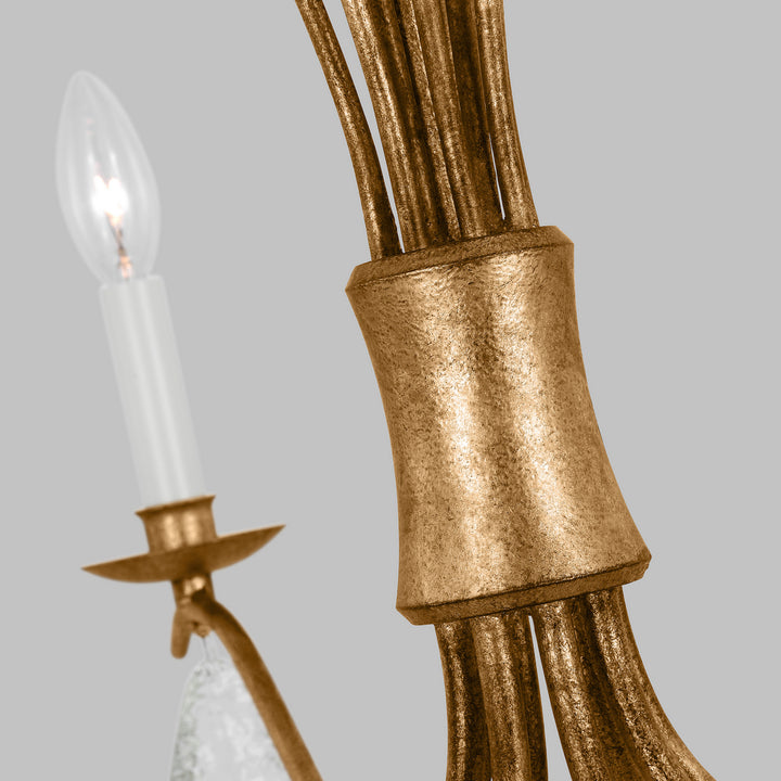 Visual Comfort Studio Shannon CC1608ADB Chandelier Light - Antique Gild
