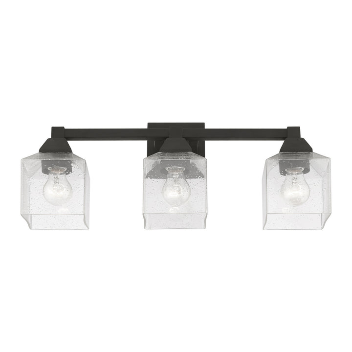Livex Aragon 10383-04 Bath Vanity Light 23 in. wide - Black
