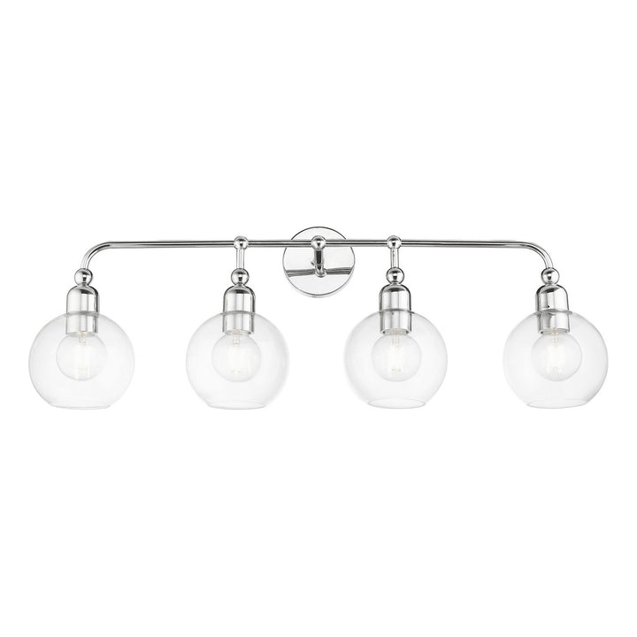 Livex Downtown 16975-05 Bath Vanity Light 36 in. wide - Polished Chrome