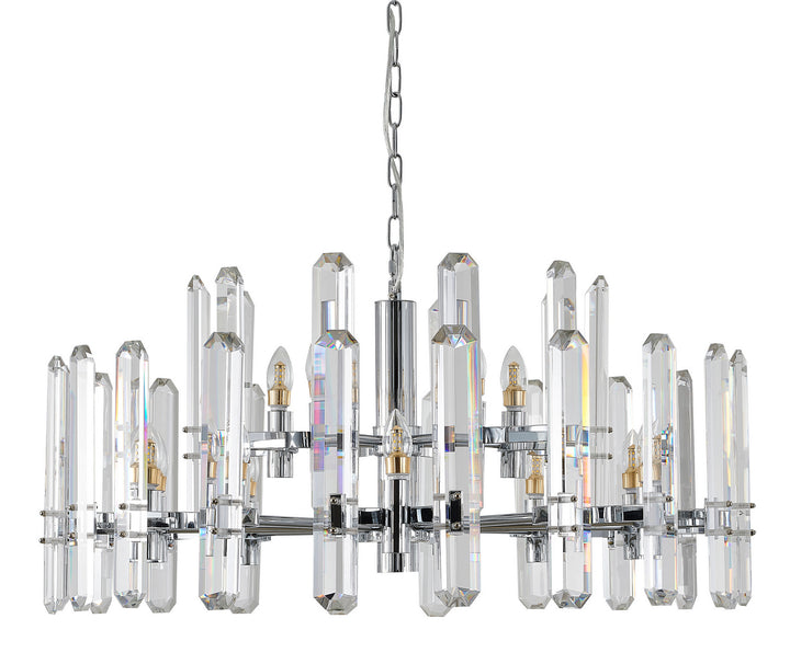 Bethel International MU56XCH Chandelier Light - Chrome
