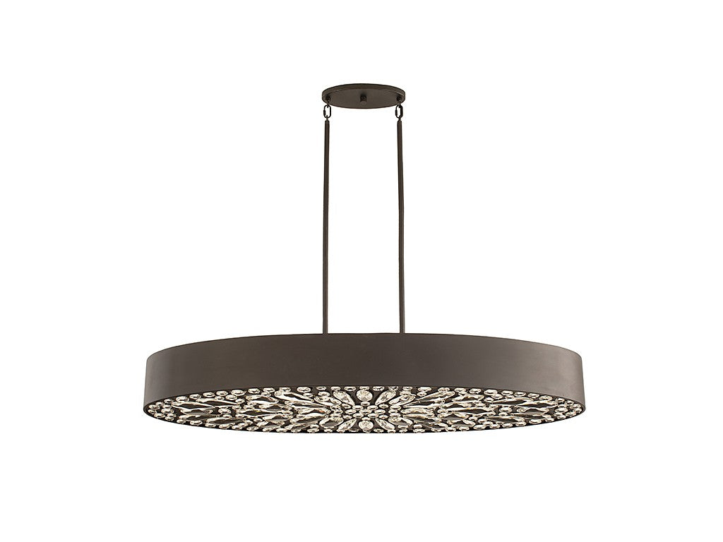 Savoy House Azores 1-1270-6-50 Pendant Light - Black Cashmere
