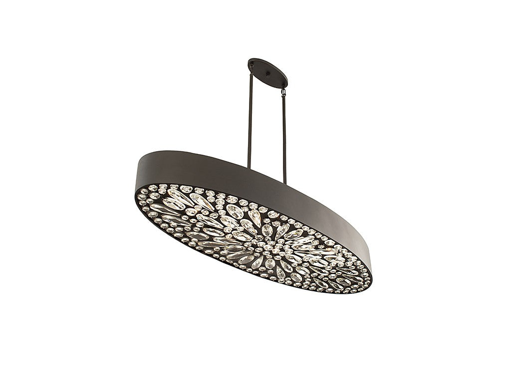 Savoy House Azores 1-1270-6-50 Pendant Light - Black Cashmere