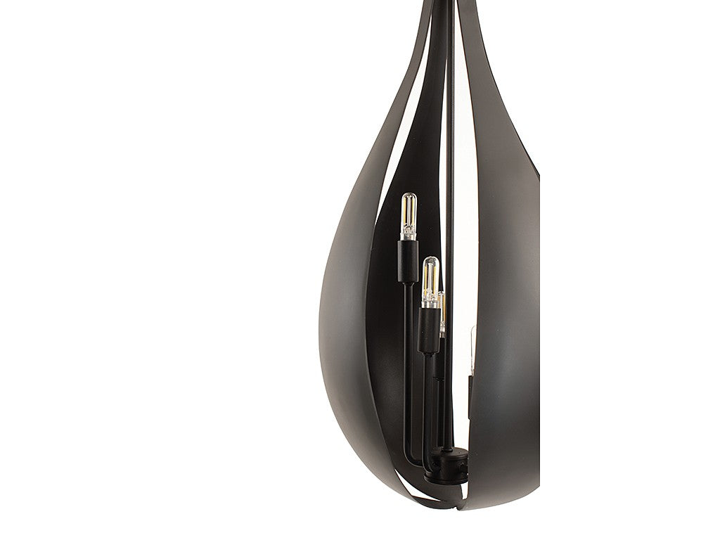 Savoy House Bali 3-4390-5-50 Pendant Light - Black Cashmere