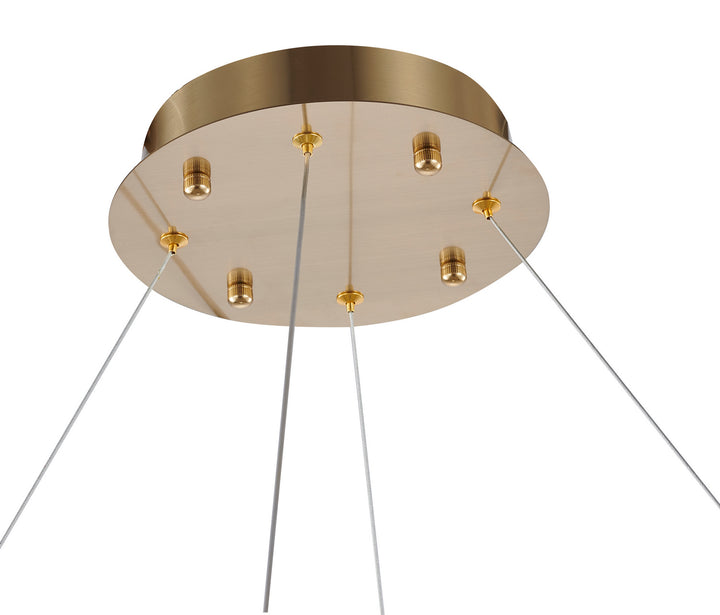 Bethel International FT93C32G/3000K Chandelier Light - Gold