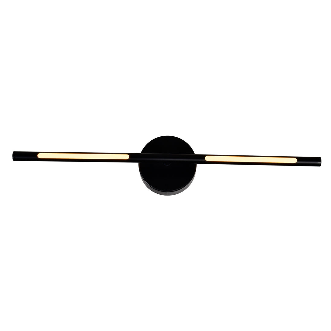 CWI Oskil 1375w24-1-101 Wall Sconce Light - Black