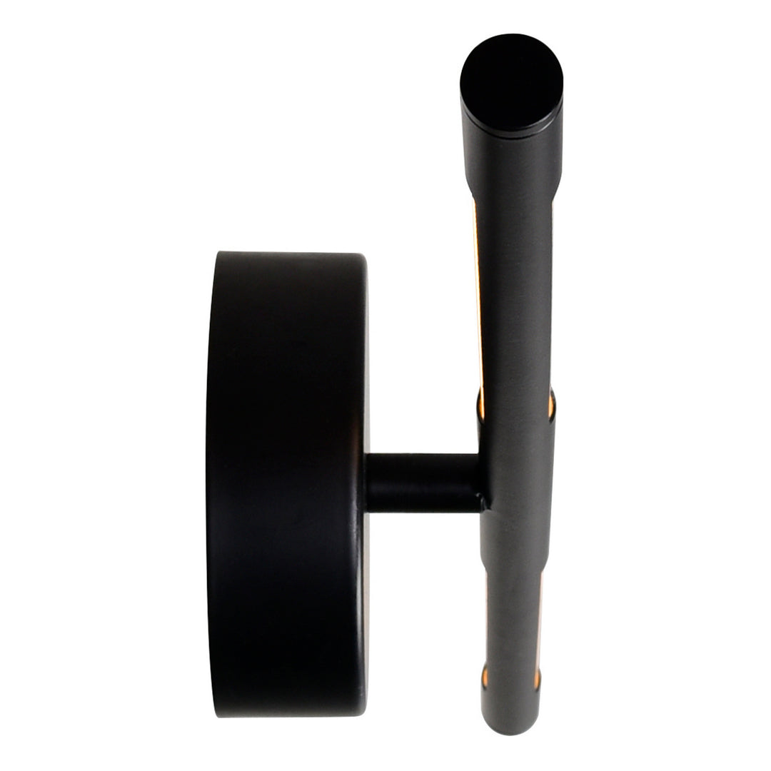 CWI Oskil 1375w24-1-101 Wall Sconce Light - Black