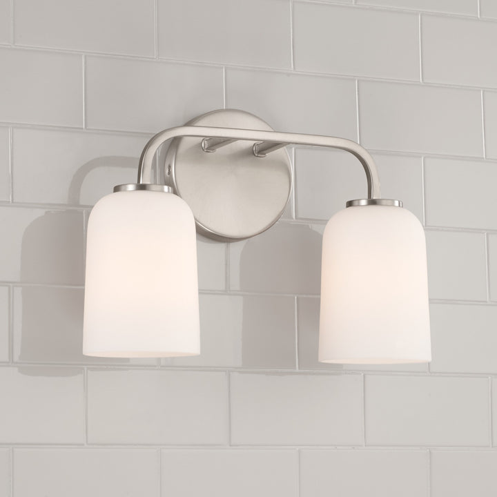 Capital Lawson 148821BN-542 Bath Vanity Light 14 in. wide - Brushed Nickel