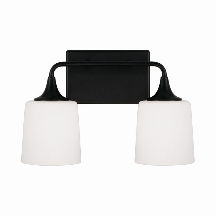 Capital Presley 148921MB-541 Bath Vanity Light 16 in. wide - Matte Black