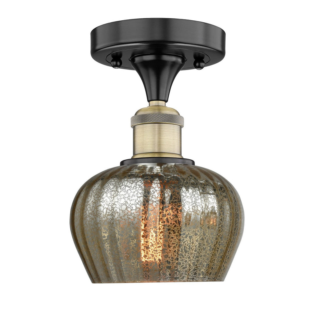 Innovations Edison 616-1F-BAB-G96 Ceiling Light - Black Antique Brass