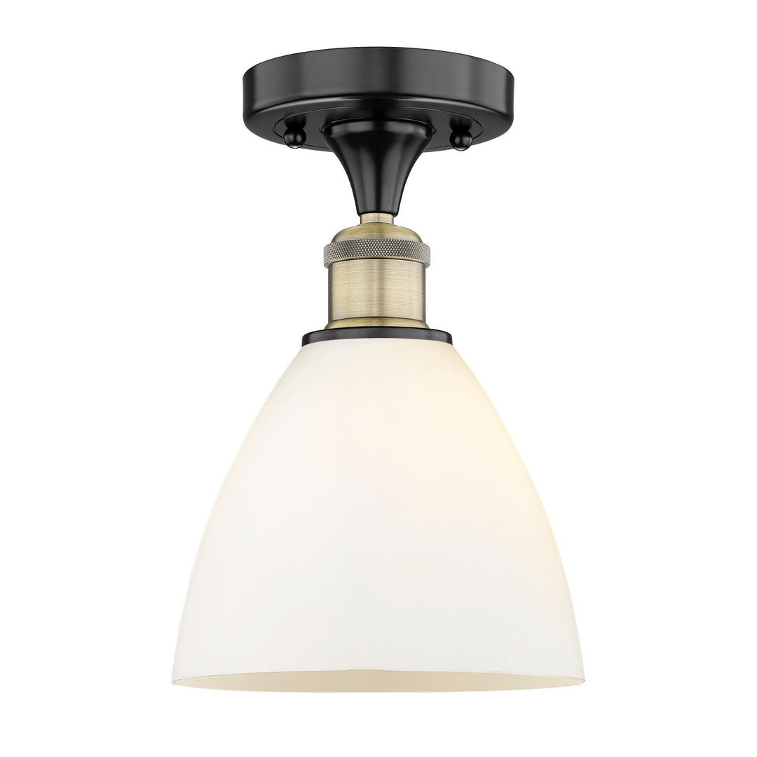 Innovations Edison 616-1F-BAB-GBD-751 Ceiling Light - Black Antique Brass