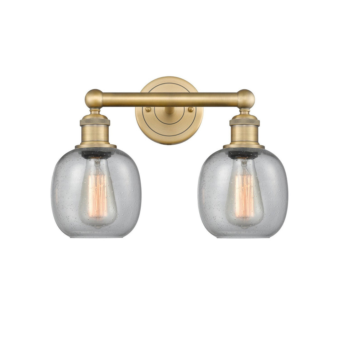 Innovations Edison 616-2W-BB-G104 Bath Vanity Light 15 in. wide - Brushed Brass