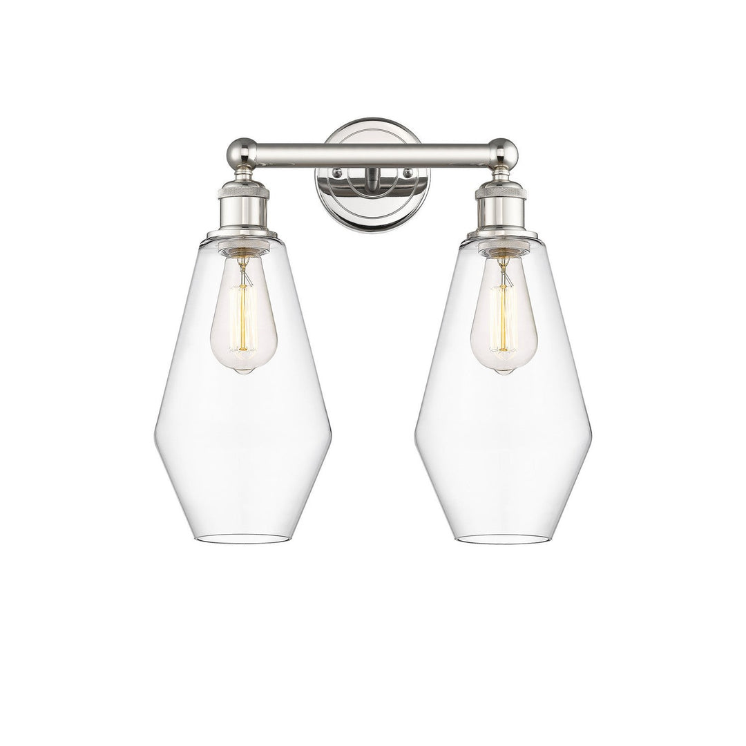 Innovations Downtown Urban 616-2W-PN-G652-7 Bath Vanity Light 16 in. wide - Polished Nickel