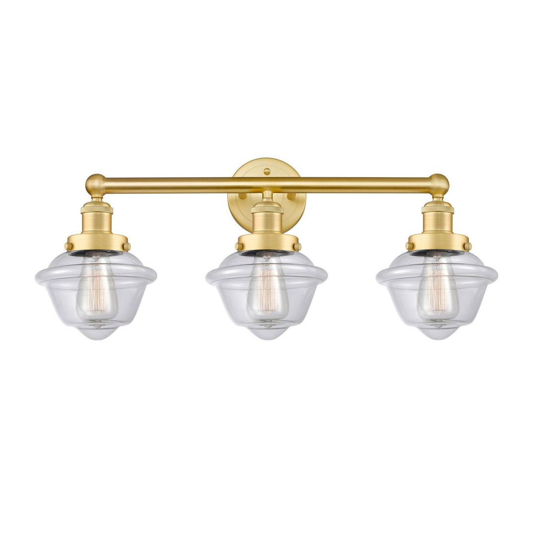 Innovations Edison 616-3W-SG-G532 Bath Vanity Light 25 in. wide - Satin Gold