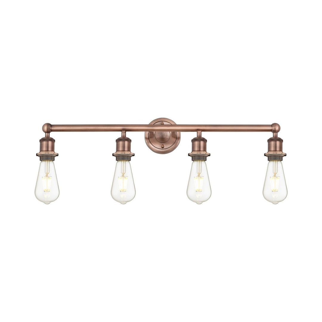 Innovations Downtown Urban 616-4W-AC Bath Vanity Light 27 in. wide - Antique Copper