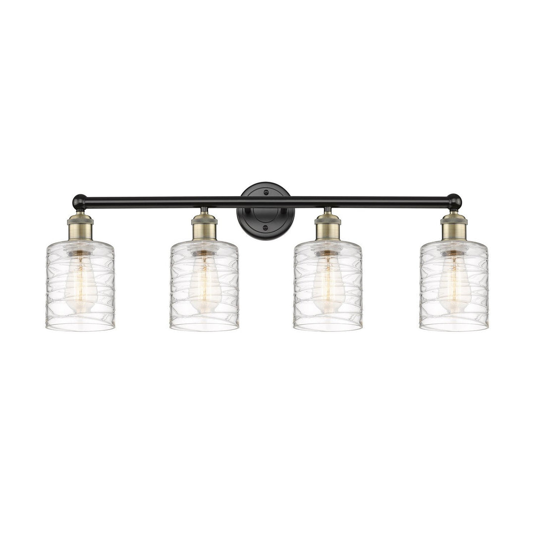 Innovations Edison 616-4W-BAB-G1113 Bath Vanity Light 32 in. wide - Black Antique Brass