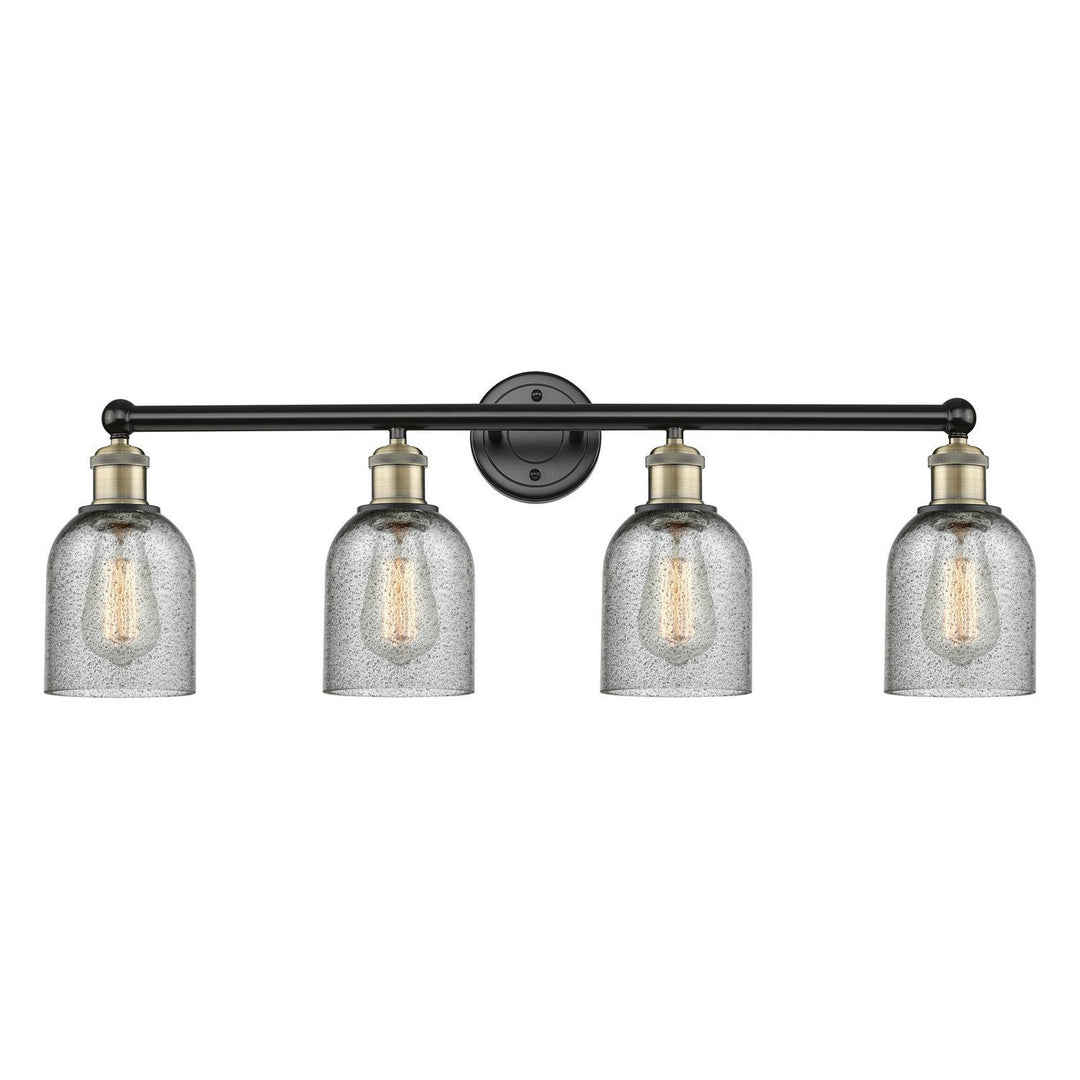 Innovations Edison 616-4W-BAB-G257 Bath Vanity Light 32 in. wide - Black Antique Brass