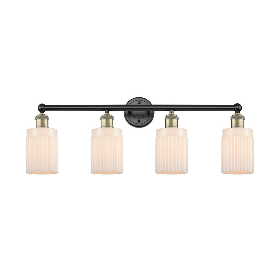 Innovations Edison 616-4W-BAB-G341 Bath Vanity Light 32 in. wide - Black Antique Brass