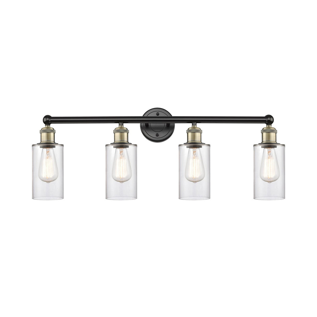 Innovations Edison 616-4W-BAB-G802 Bath Vanity Light 31 in. wide - Black Antique Brass