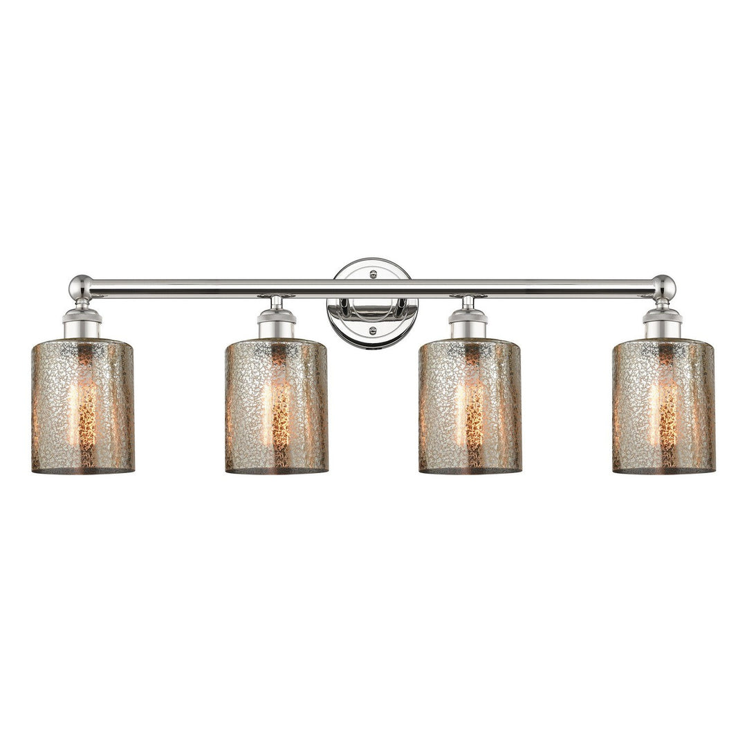 Innovations Edison 616-4W-PN-G116 Bath Vanity Light 32 in. wide - Polished Nickel