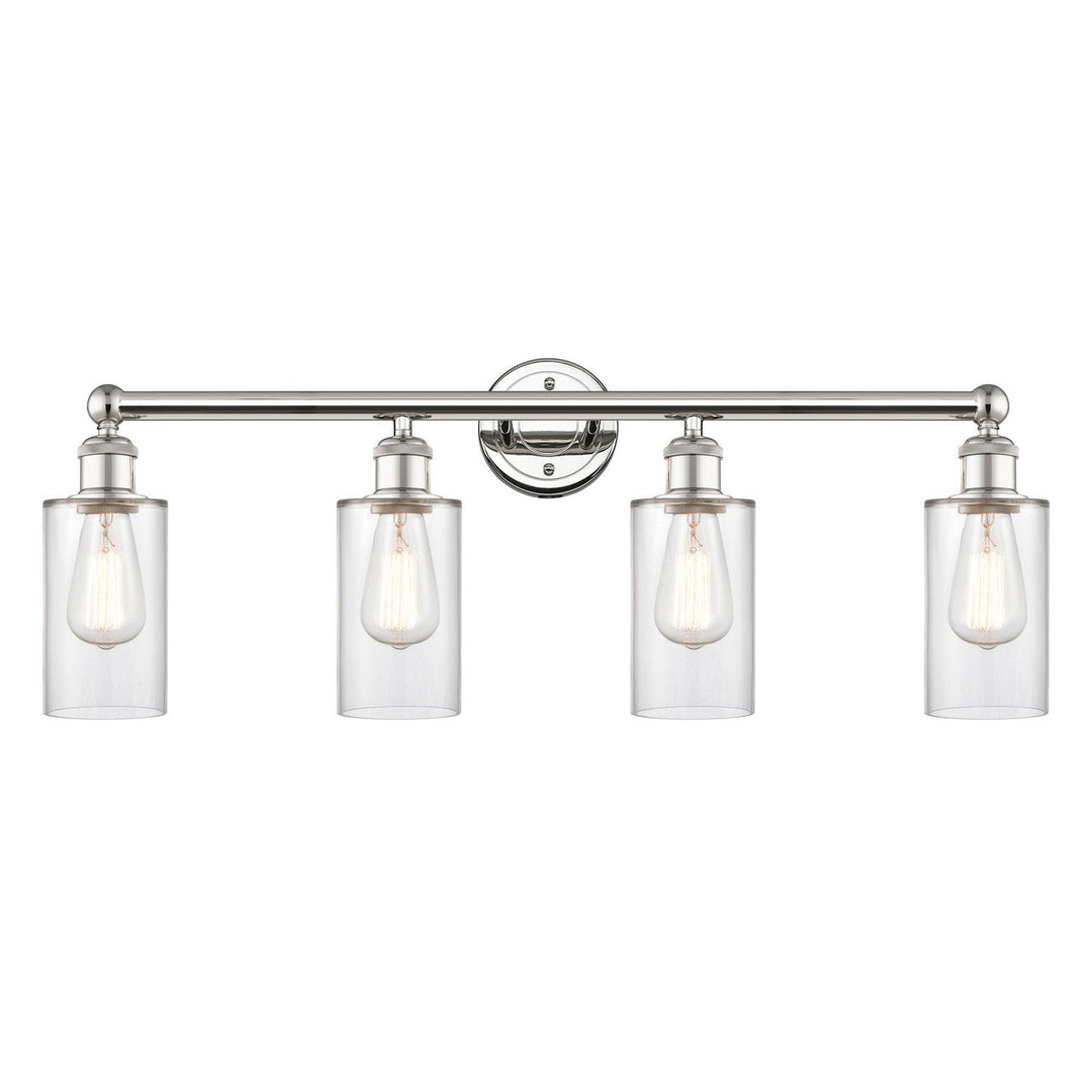 Innovations Edison 616-4W-PN-G802 Bath Vanity Light 31 in. wide - Polished Nickel