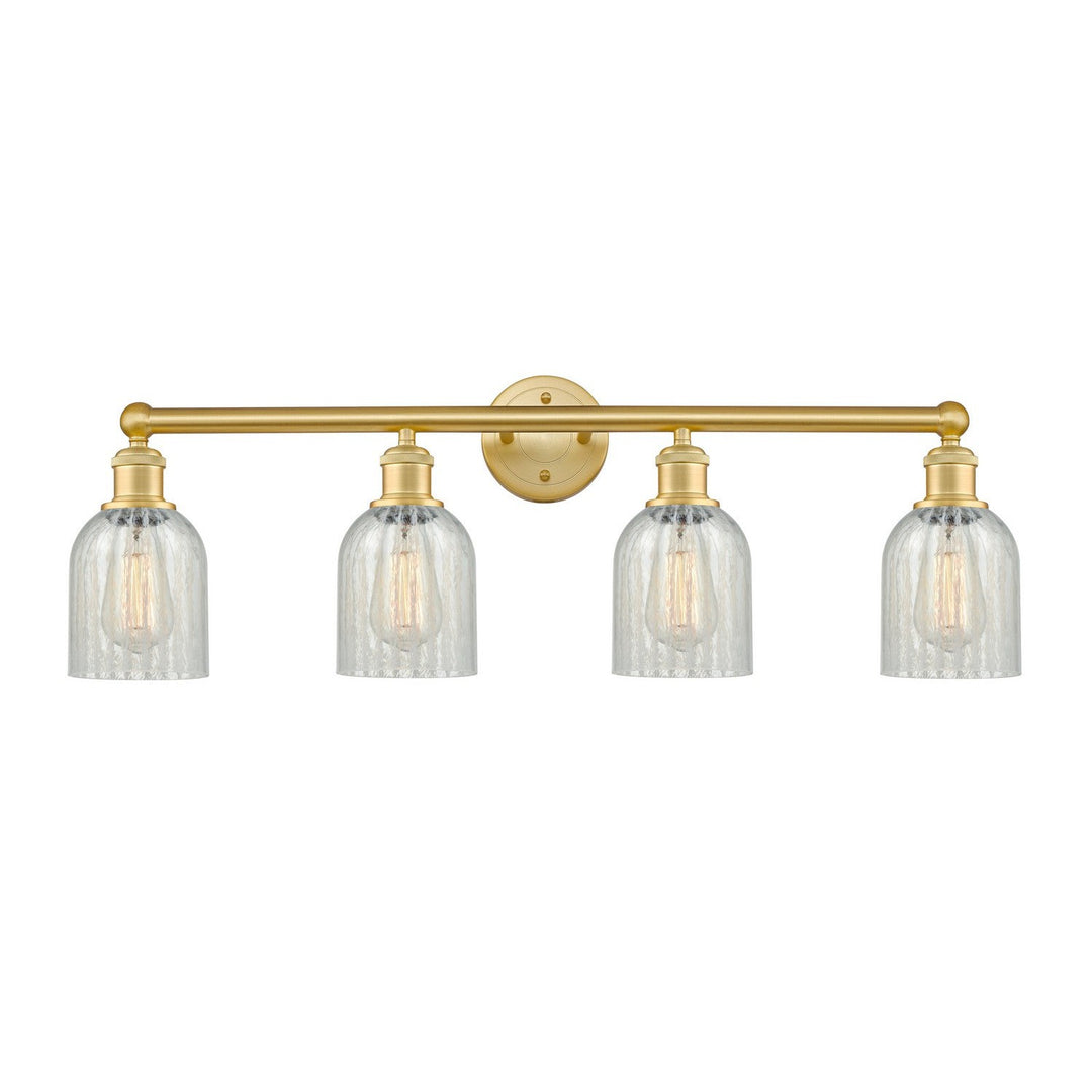 Innovations Edison 616-4W-SG-G2511 Bath Vanity Light 32 in. wide - Satin Gold