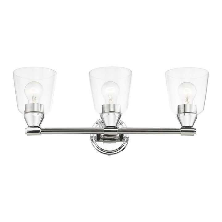 Livex Catania 16783-05 Bath Vanity Light 23 in. wide - Polished Chrome