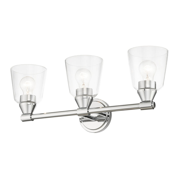 Livex Catania 16783-05 Bath Vanity Light 23 in. wide - Polished Chrome