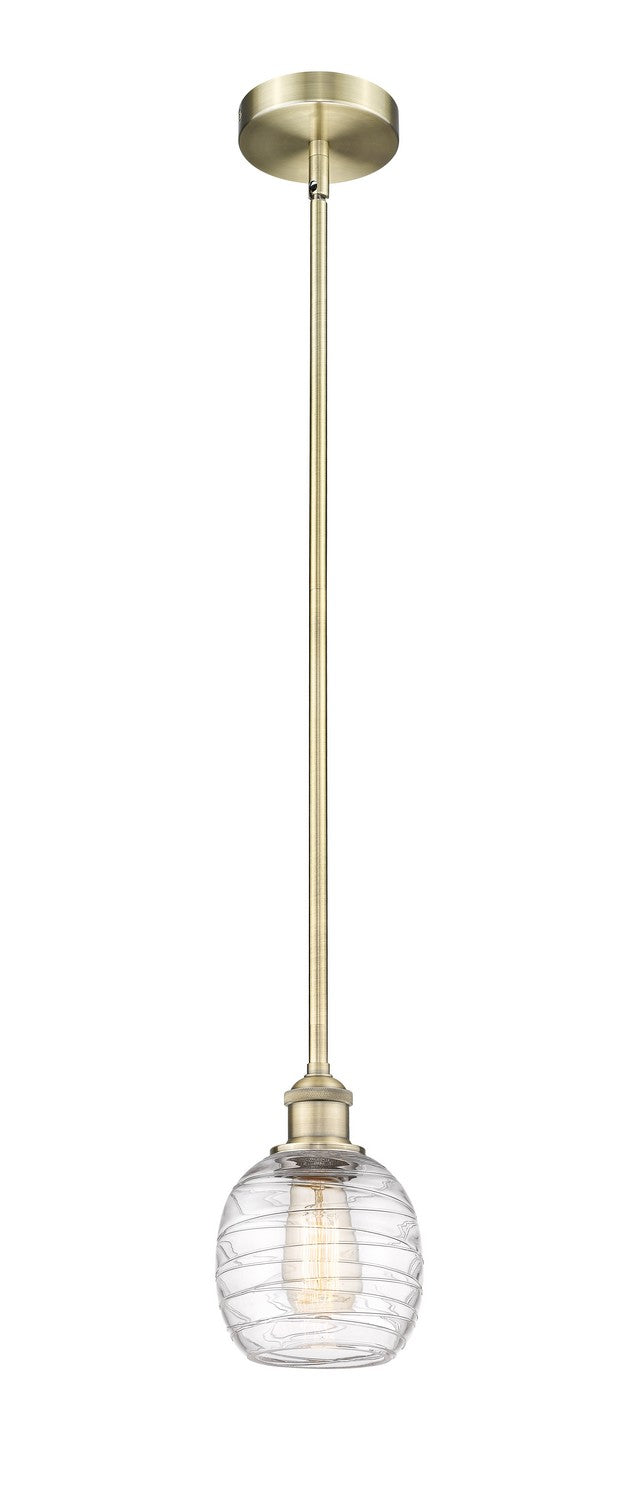 Innovations Edison 616-1S-AB-G1013 Pendant Light - Antique Brass